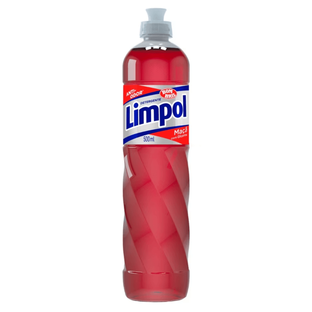 Detergente Líquido Limpol Maçã 500ml